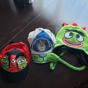 Toy Story and Yo Gabba Gabba hat bundle, toddler